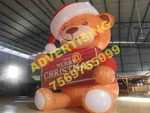 inflatable merry christmas